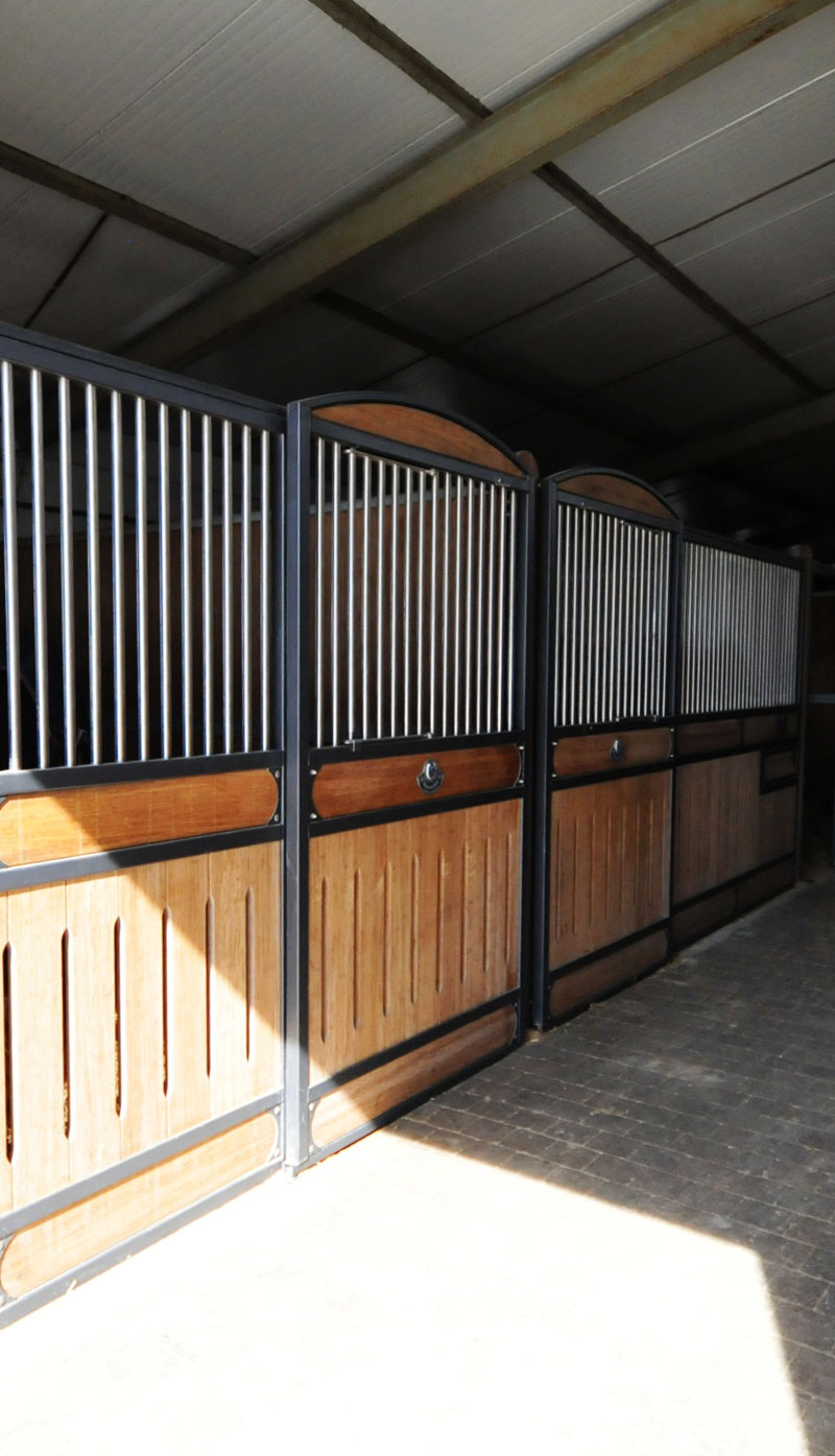 Spacious and secure boxes for the well-being of your horses?